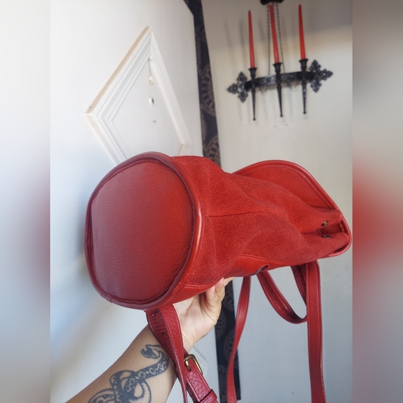 Vintage Coach Red Berkley Convertible Backpack 9016 ❤️🥀 - Picture 8 of 16